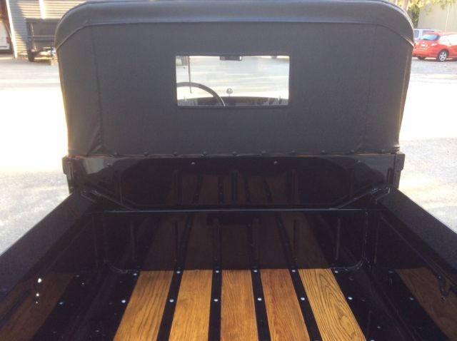 1929 Black Ford Model A roadster