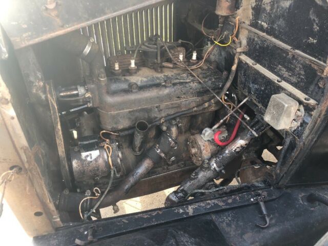 1929 Black Ford Model A Sedan