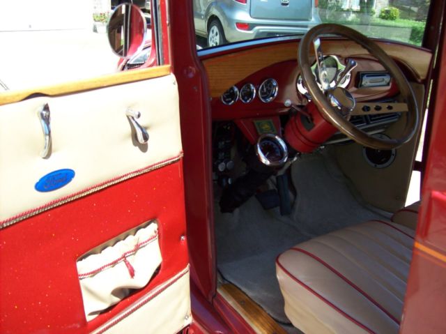 1929 Green Ford Model A Sedan