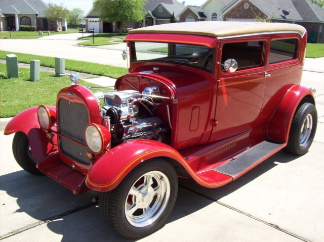 1929 Green Ford Model A Sedan