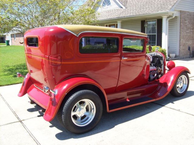 1929 Green Ford Model A Sedan