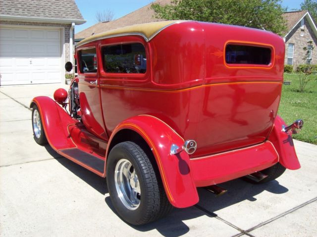 1929 Green Ford Model A Sedan