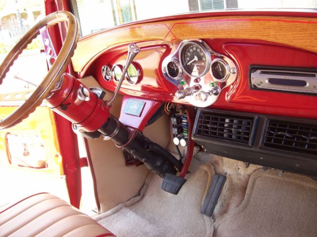 1929 Green Ford Model A Sedan