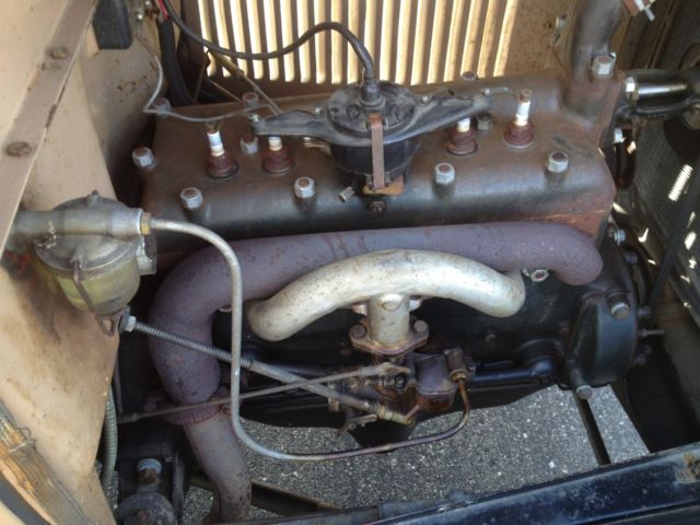 19290000 Tan Ford Model A Sedan