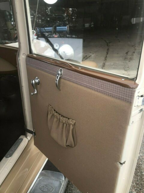 1929 Tan Ford Model A Sport Coupe