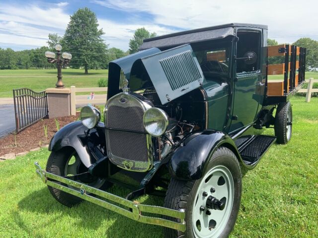 1929 Vagabond Green Ford Model AA Standard Cab Pickup