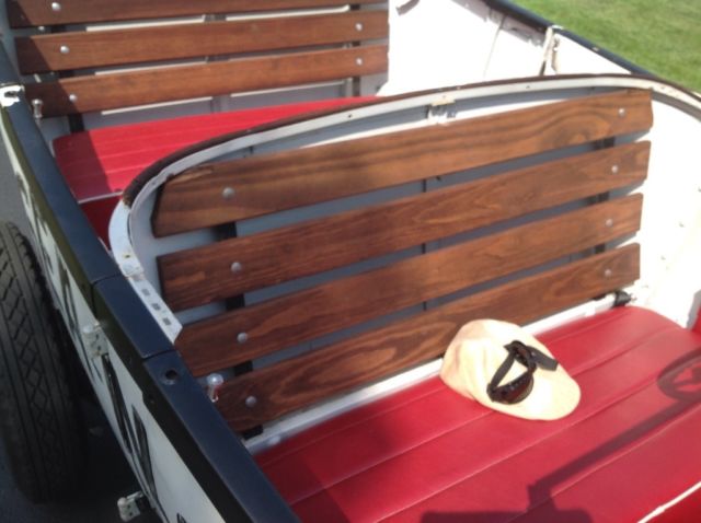 1929 White with black lettering Ford Other Convertible