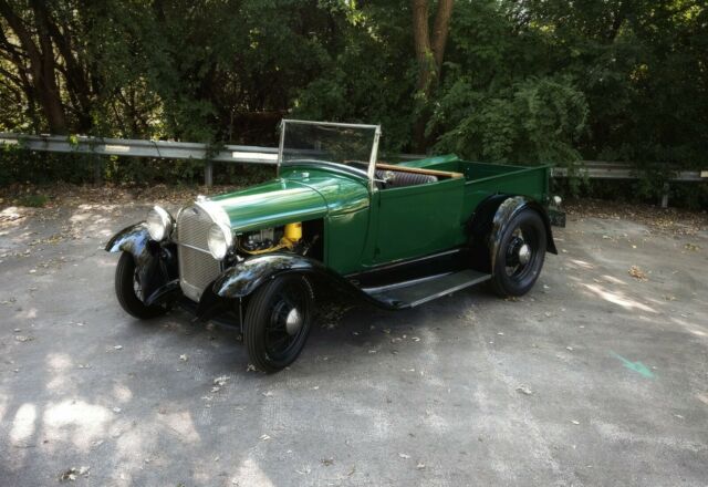 1929 Green Ford Model A Pickup