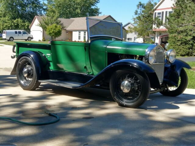 1929 Green Ford Model A Pickup