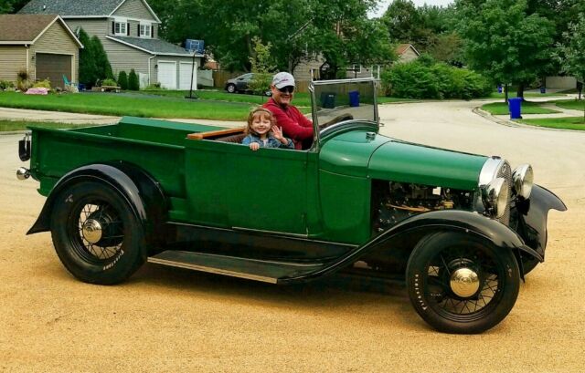 1929 Green Ford Model A Pickup