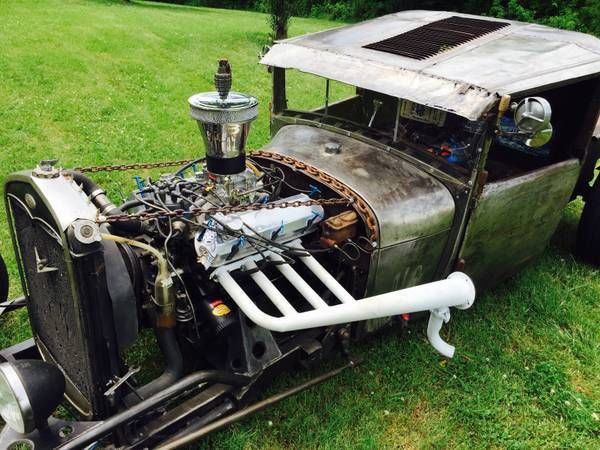 1929 metal Ford rat rod