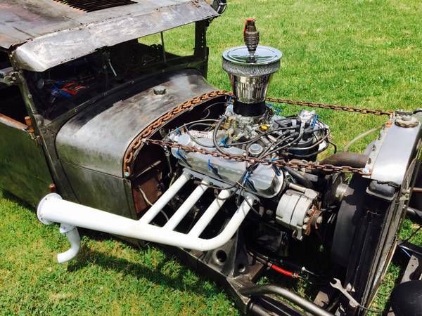 1929 metal Ford rat rod