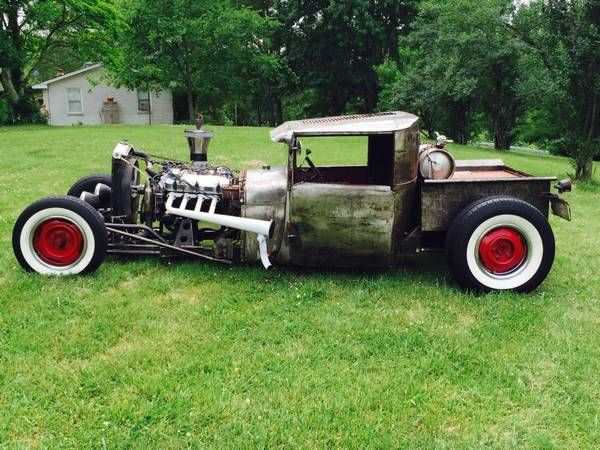 1929 metal Ford rat rod