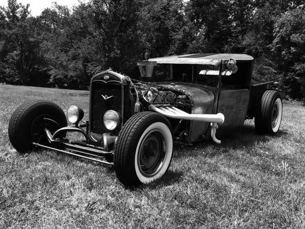1929 metal Ford rat rod