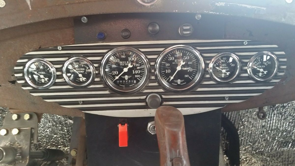 1929 Brown Ford Model A Extended Cab Pickup