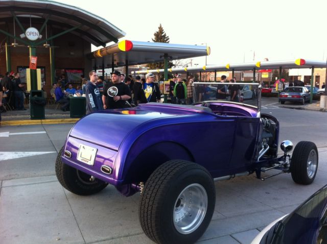 1929 Firemist Purple Ford Model A