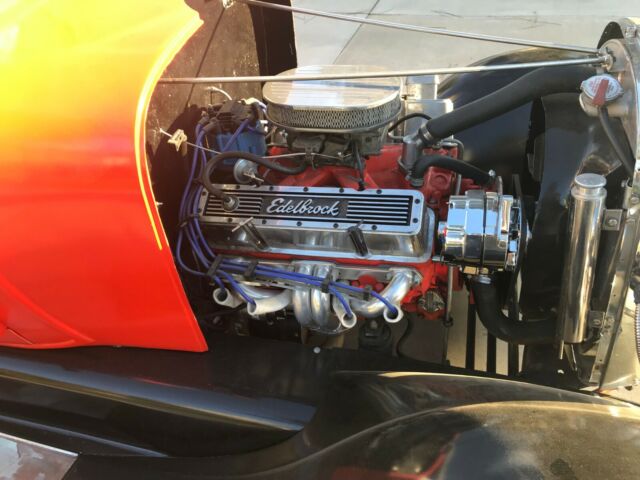 1929 Orange Ford Roadster Convertible