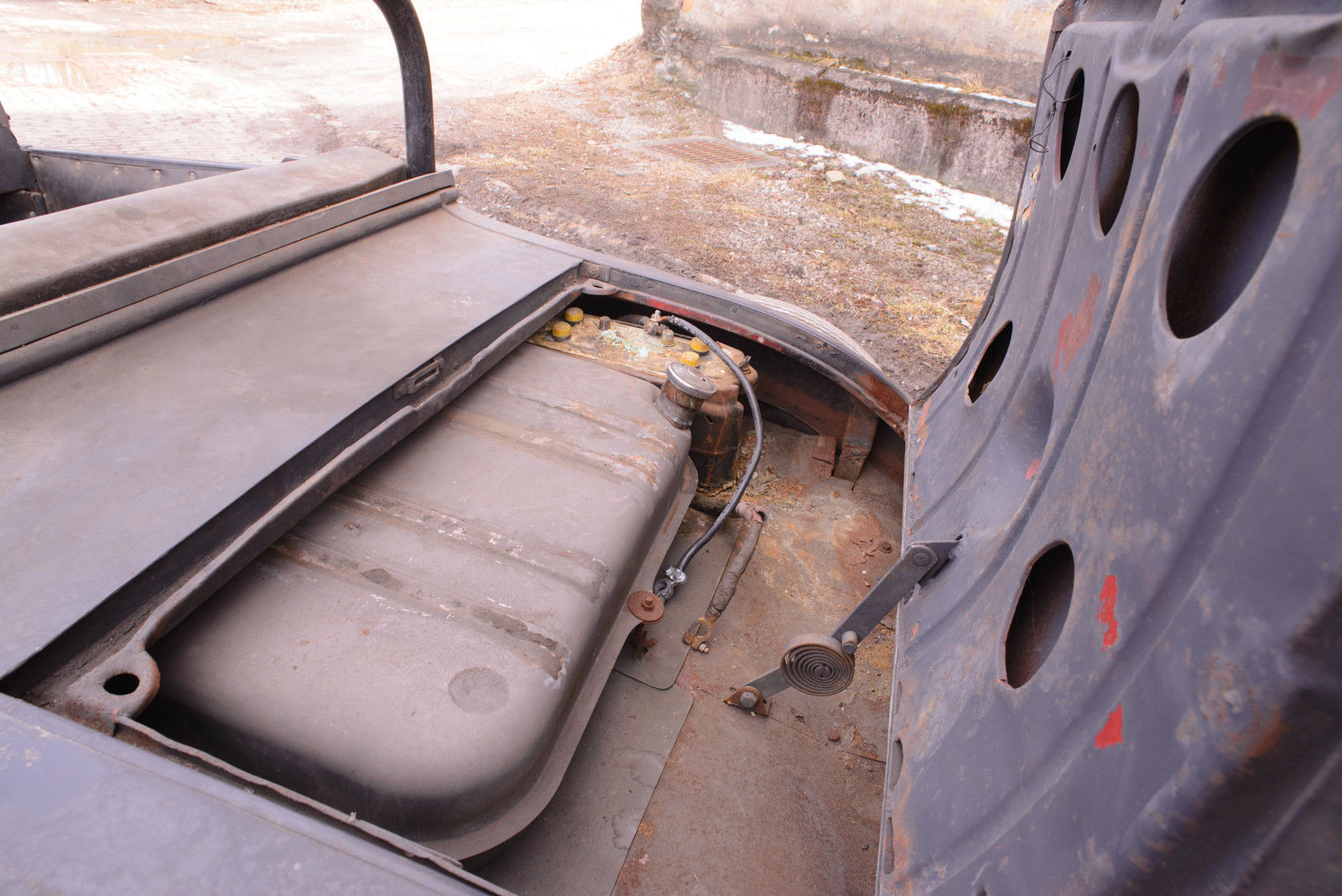 1929 Gray Ford Model A Convertible