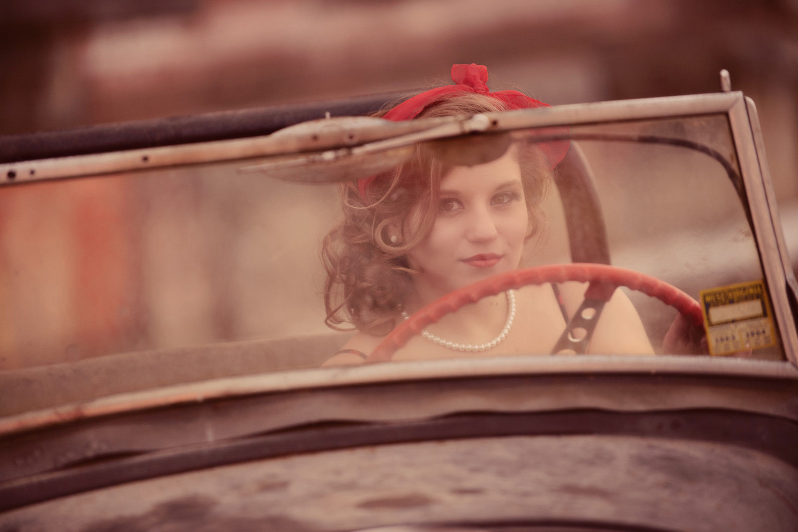 1929 Gray Ford Model A Convertible