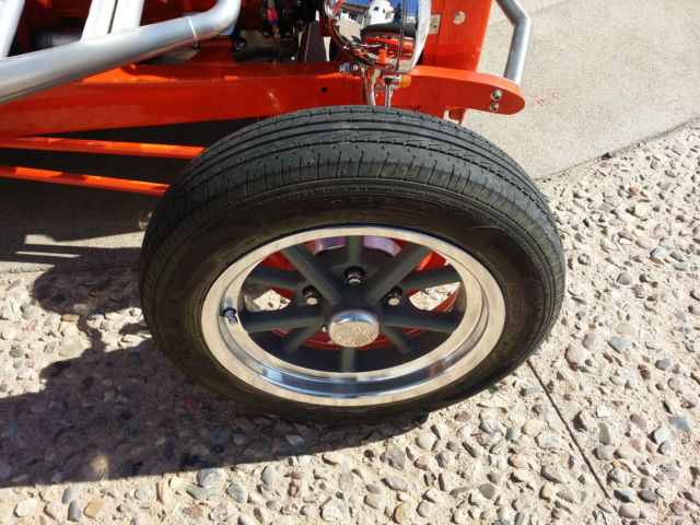 1929 Orange Ford Roadster Coupe