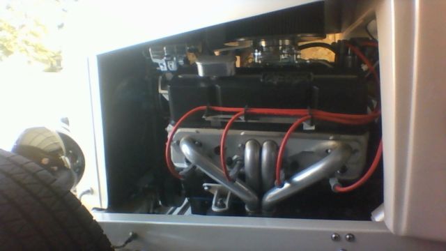 1929 White Ford Roadster Convertible