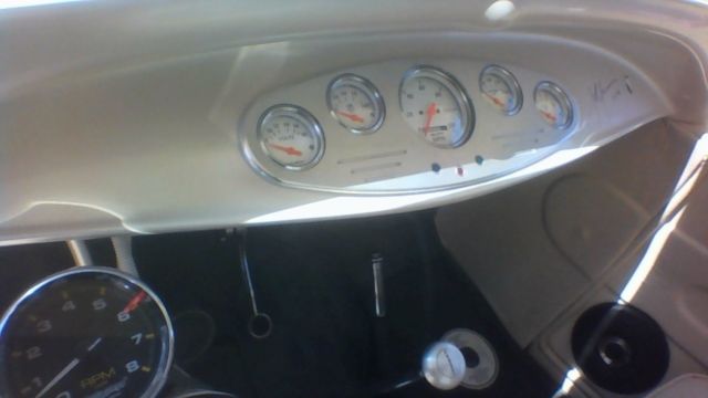 1929 White Ford Roadster Convertible