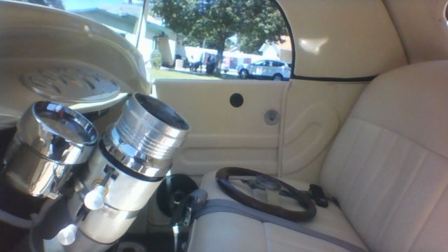 1929 White Ford Roadster Convertible