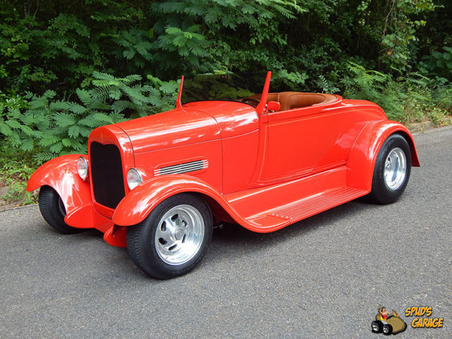 1929 Magoo Red Ford Magoo Roadster Roadster All Steel