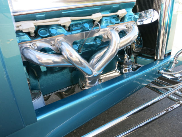 1929 Turquoise Ford Model A Roadster