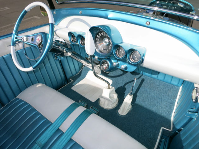 1929 Turquoise Ford Model A Roadster