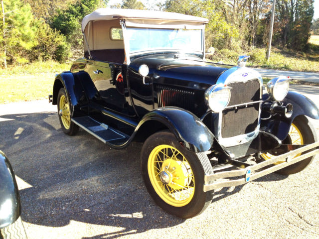 1929 Black Ford Model A