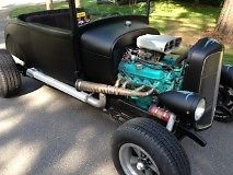 1929 Black Ford Model A Roadster