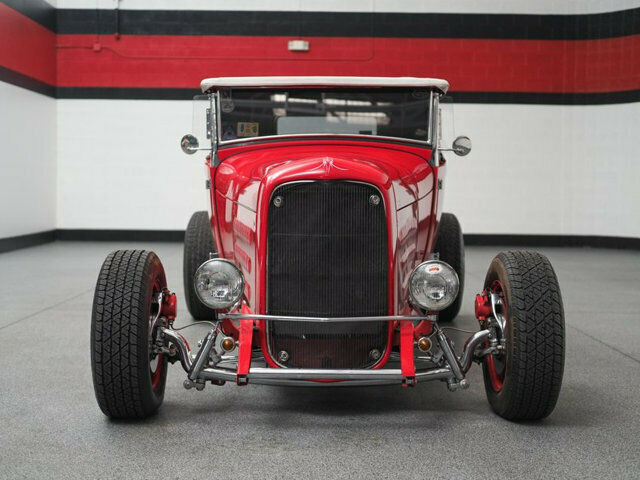 1929 Red Ford Roadster
