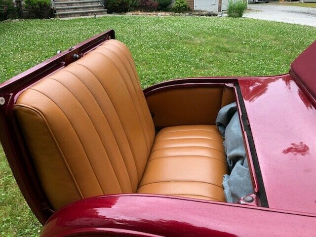 1929 Red Ford Roadster