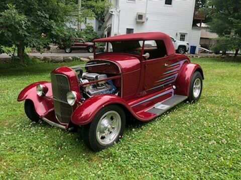 1929 Red Ford Roadster