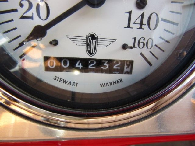 1929 Red Ford Roadster --