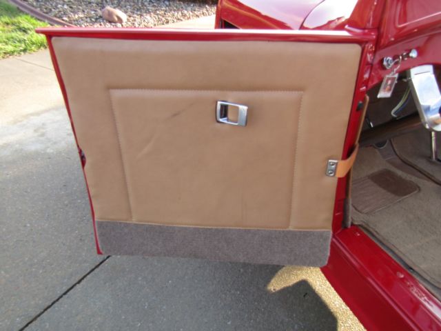 1929 Red Ford Roadster Coupe