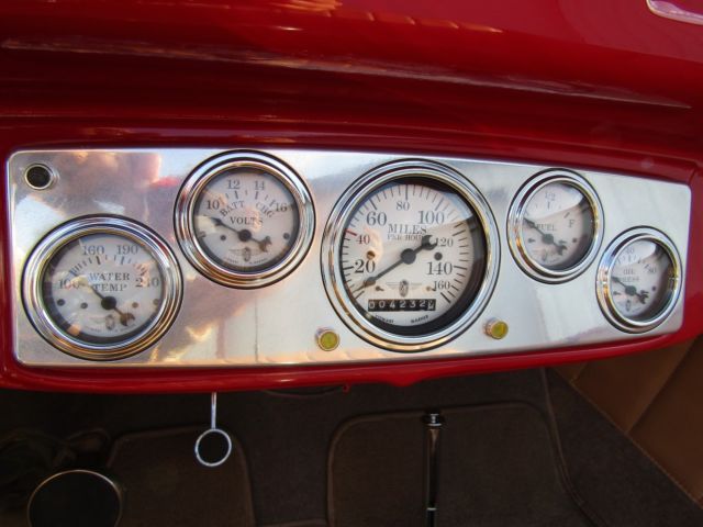 1929 Red Ford Roadster Coupe