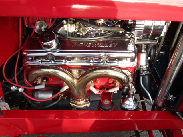 1929 Red Ford Roadster Coupe