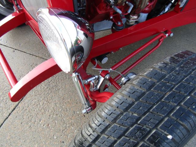 1929 Red Ford Roadster Coupe