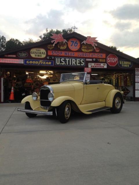 1929 Yellow Ford Other Convertible