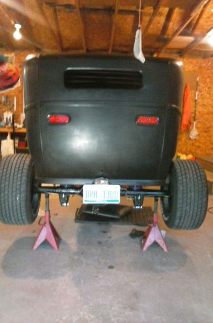 1929 Black Ford Model A Sedan