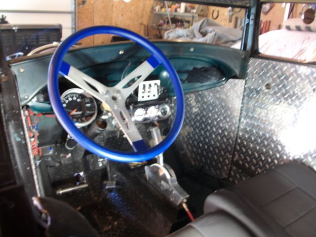 1929 Black Ford Model A Sedan
