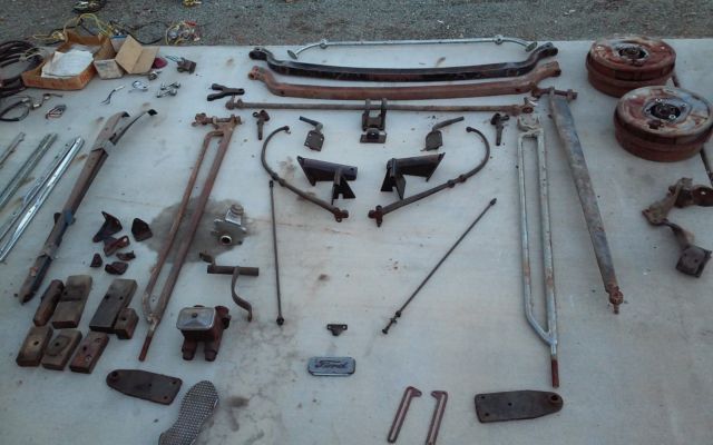 1929 Yellow Ford Model A