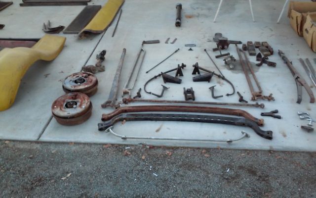 1929 Yellow Ford Model A