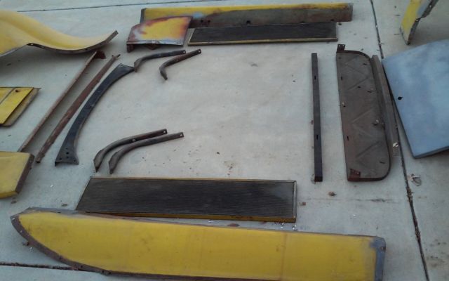 1929 Yellow Ford Model A