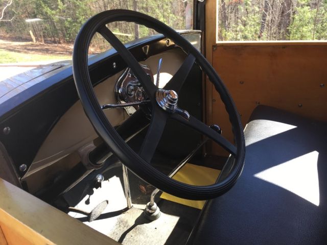 1929 Tan Ford Model A Wagon