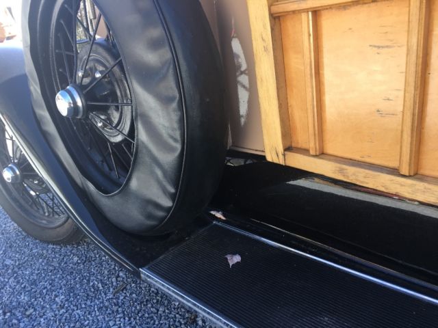 1929 Tan Ford Model A Wagon