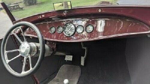 1929 MAROON Ford Model A Convertible