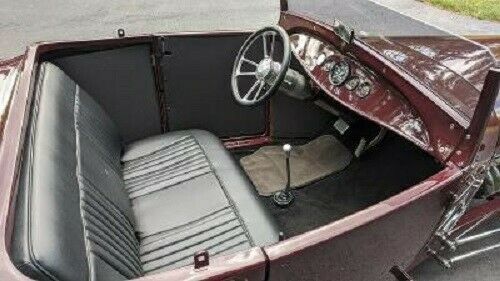 1929 MAROON Ford Model A Convertible